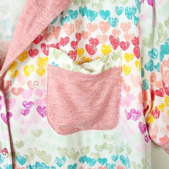 Matilda Jane sz L women Heart to Heart pajama top Be Mine - Picture 3 of 9